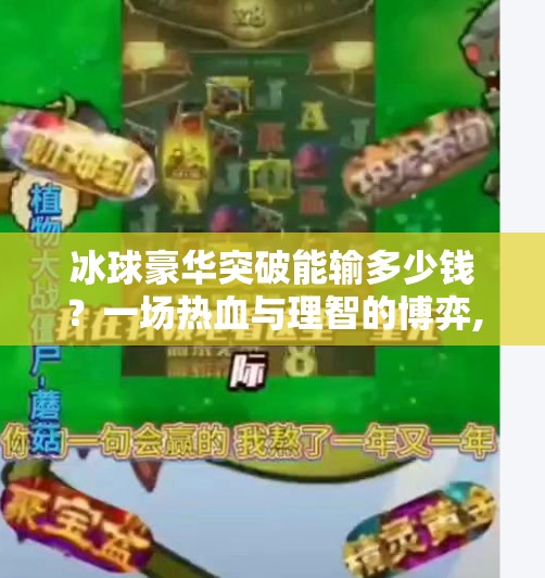 冰球豪华突破能输多少钱？一场热血与理智的博弈,冰球豪华突破能输多少钱