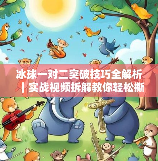 冰球一对二突破技巧全解析｜实战视频拆解教你轻松撕开防线！冰球一对二突破怎么打视频